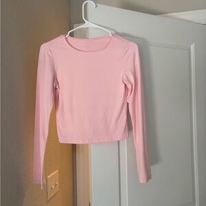 Pink Long Sleeve Women's Top